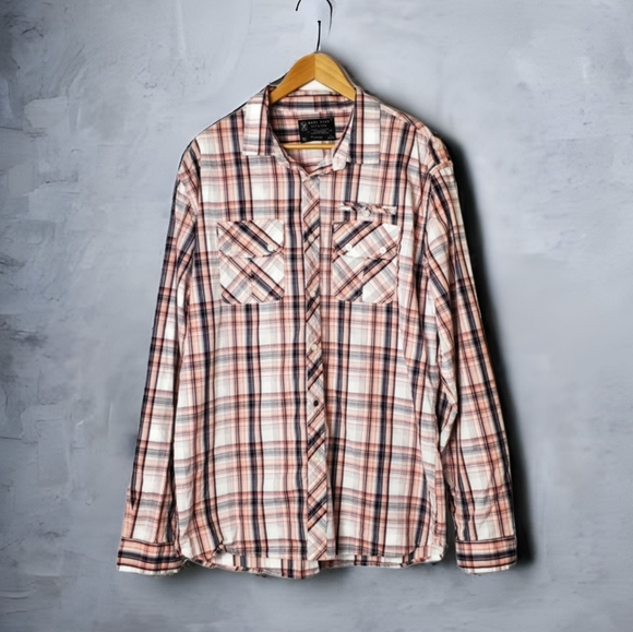 Marc Ecko Other - MARC ECKO plaid button down shirt